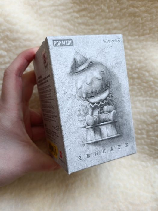 Новий Hirono Woodcarving Reshape запакований колекційна фігурка Хіроно поп март оригінал pop mart