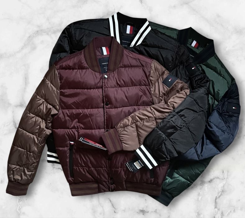-50% S L XL XXL 44 46 50 52 54 Tommy Hilfiger куртка пуховик бомбер