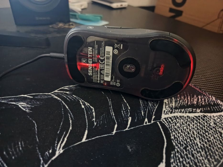 Мышка SteelSeries Sensei Ten USB Black