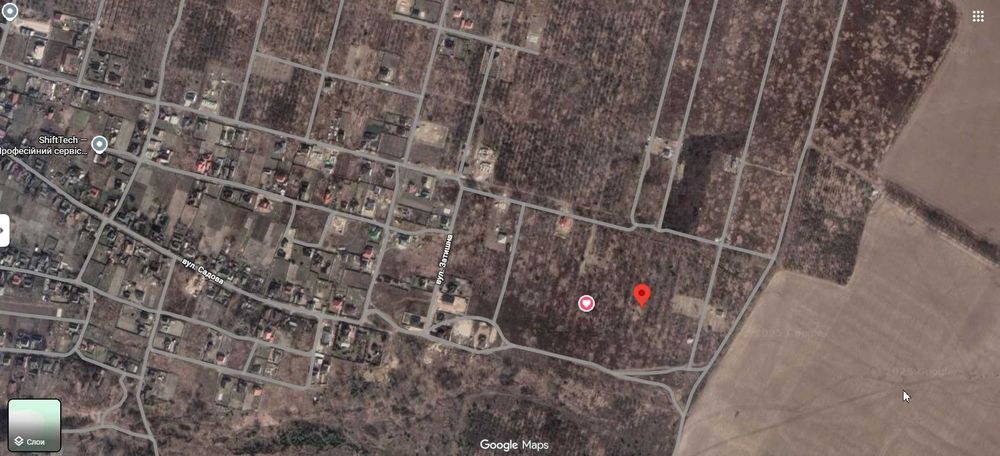 Ділянка під забудову 5,5 сот 15000$ Білогородка вул Соборна