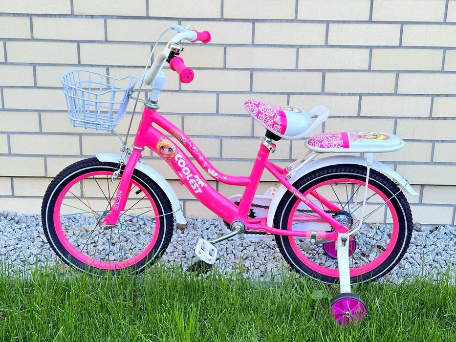 Rower Rowerek 16 cali dla chłopców i dziewczynek  - 2 kolory gwarancja