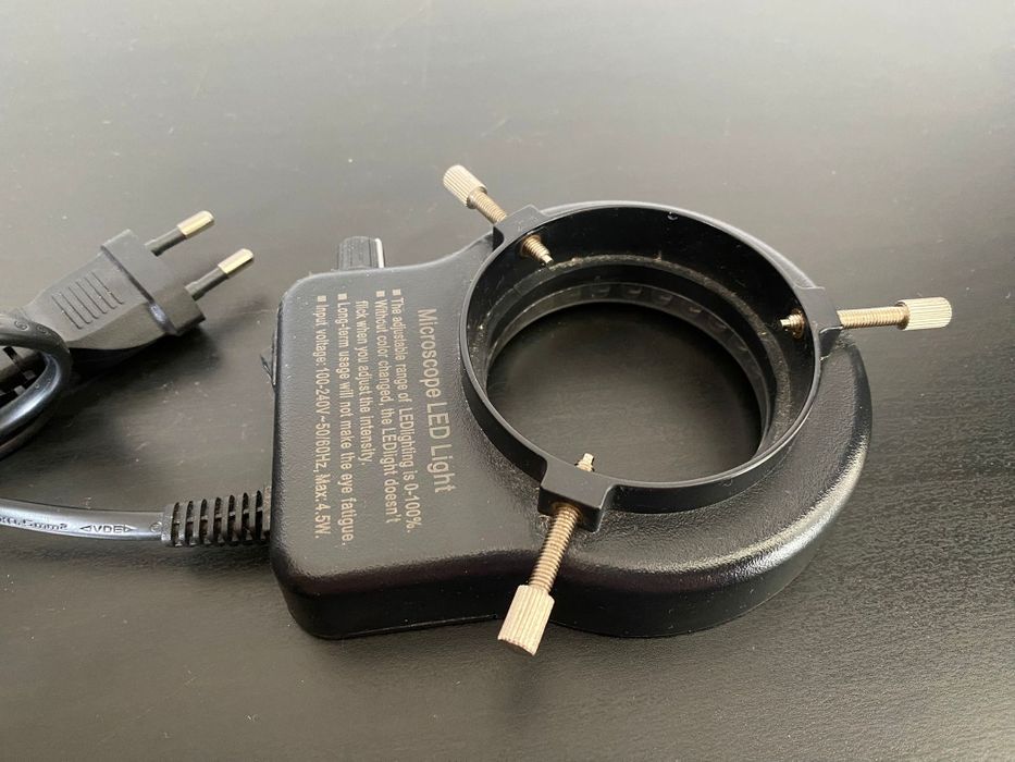 Ring Light Microscópio