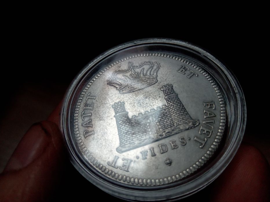 Moneta talar pater 1707 cosmvs lll