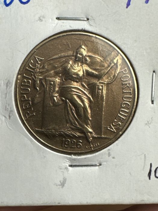 1$00  de 1915 e 1916 , 10$00, 5$00, 2$50  caravelas de prata varias datas