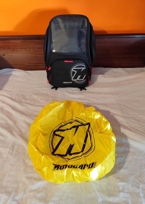 Mochila de tanque para mota