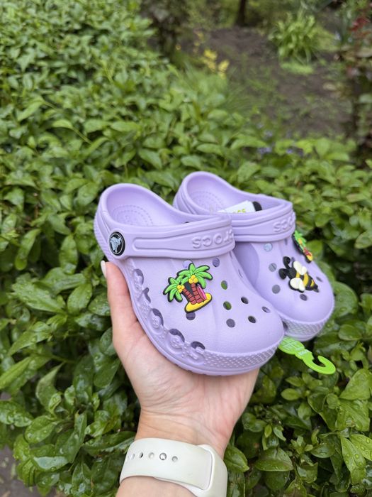 Дитячі сабо крокси для дівчинки Crocs С9 С11 C12