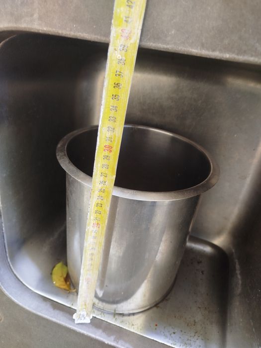 Bancada de cozinha em granito castanho
