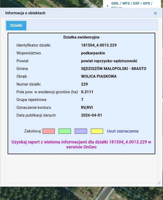 DZIAŁKA z Warunkami Zabudowy 31a