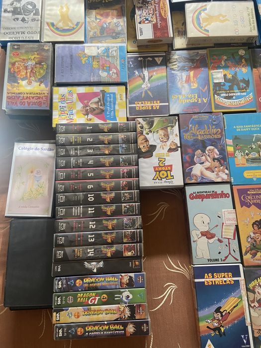 VHS - centenas de filmes clássicos à escolha