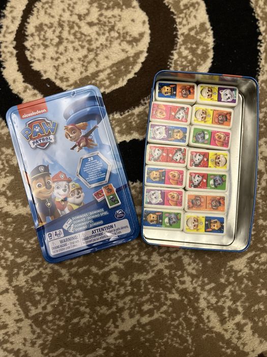 Настільна гра щенячий патруль  Доміно