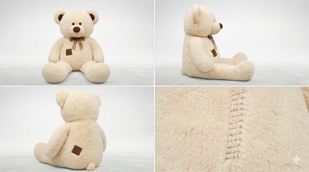 Терміново! Величезний Плюшевий ведмедик ( ведмідь) . Іграшка та товарищ. Подарунок  на свято або просто так. Дуже м'який