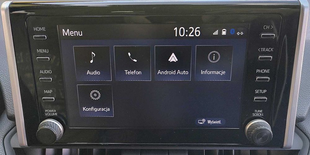 Toyota CarPlay Android Auto Aktywacja Toyota Rav4 Corolla C-HR Camry