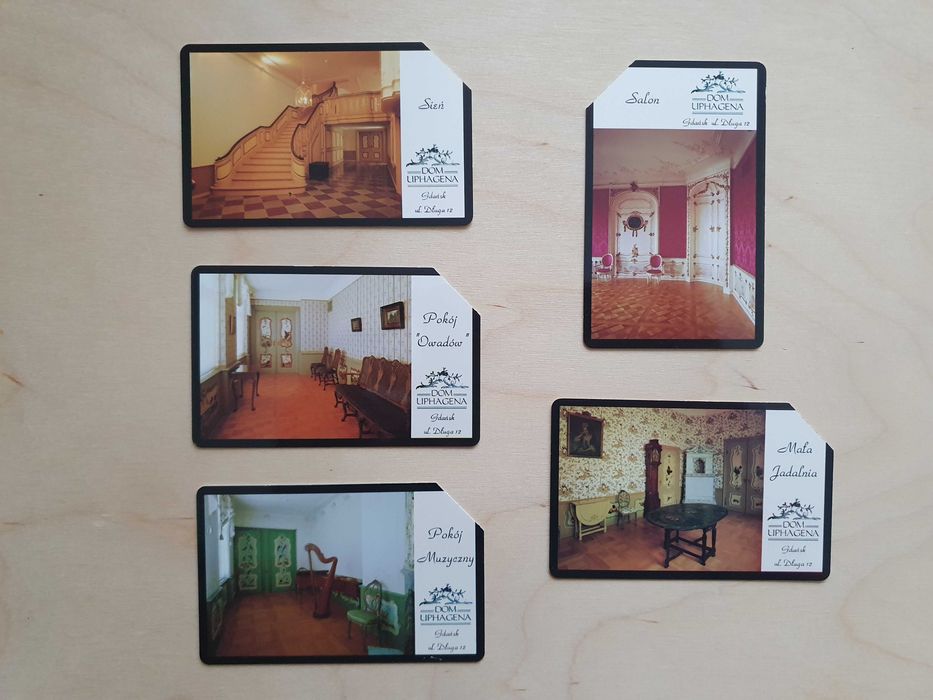 Karty telefoniczne - seria Dom Uphagena