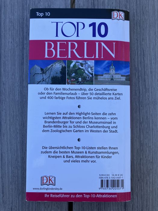 Guia TOP 10 Berlim da DK EM ALEMÃO