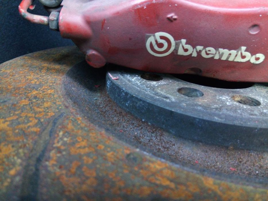 Travagem frente BREMBO seat leon cupra r 1m 323mm golf ibiza a3 audi