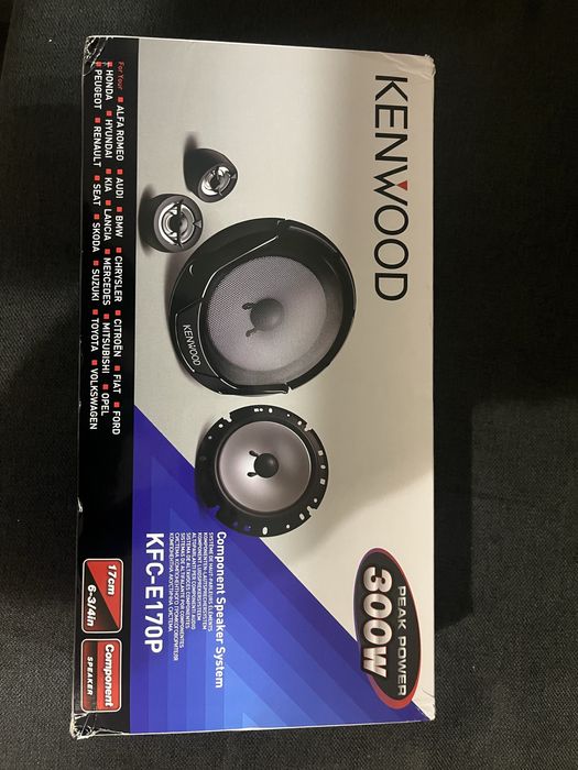 Vendo som auto kenwood kfc-e170p novo