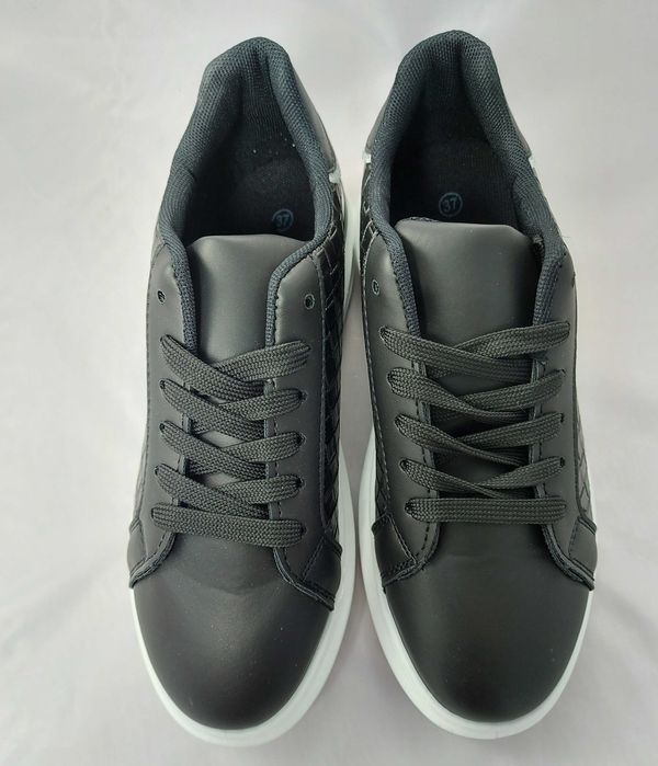 Sneakersy damskie czarne