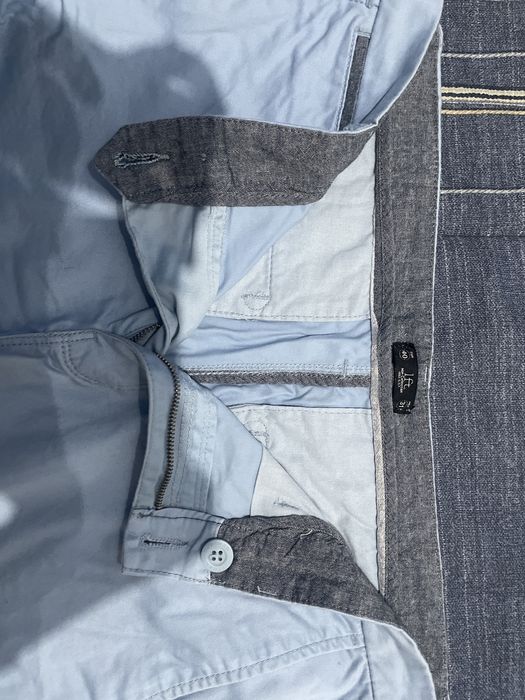 Calções azuis - Shorts