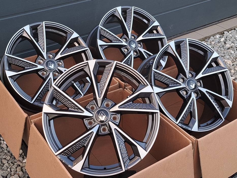NOWE Alufelgi 18 RENAULT 5x114 Kadjar Megane Scenic Laguna Captur RS6