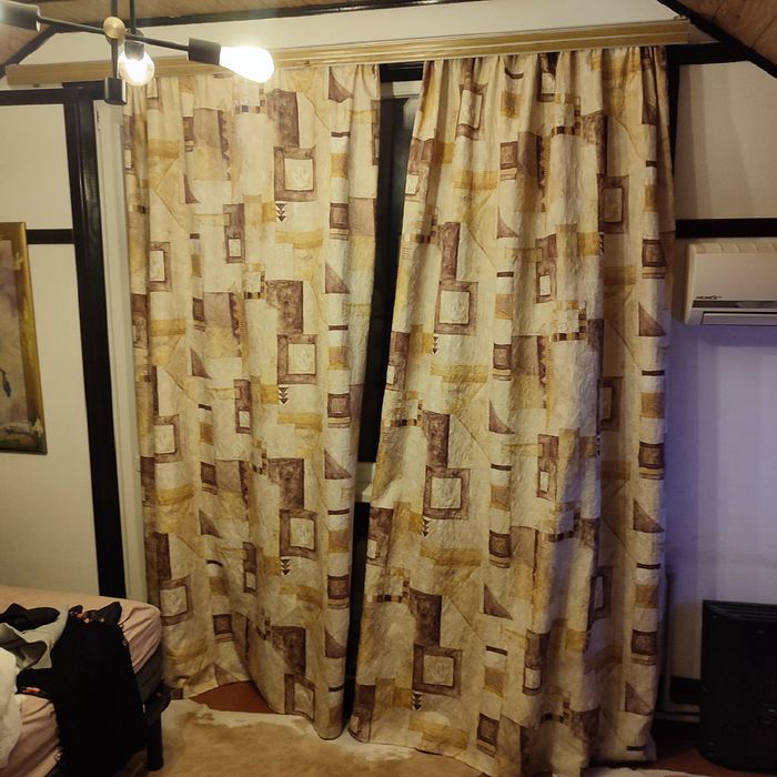 Продам штору + гардину