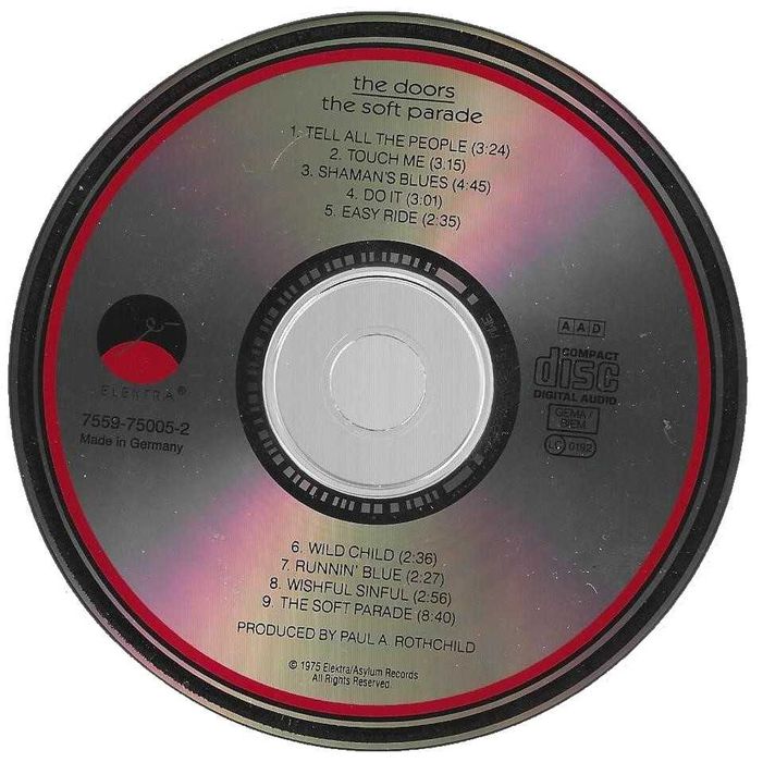 Doors - - - - - The Soft Parade - - - - - CD