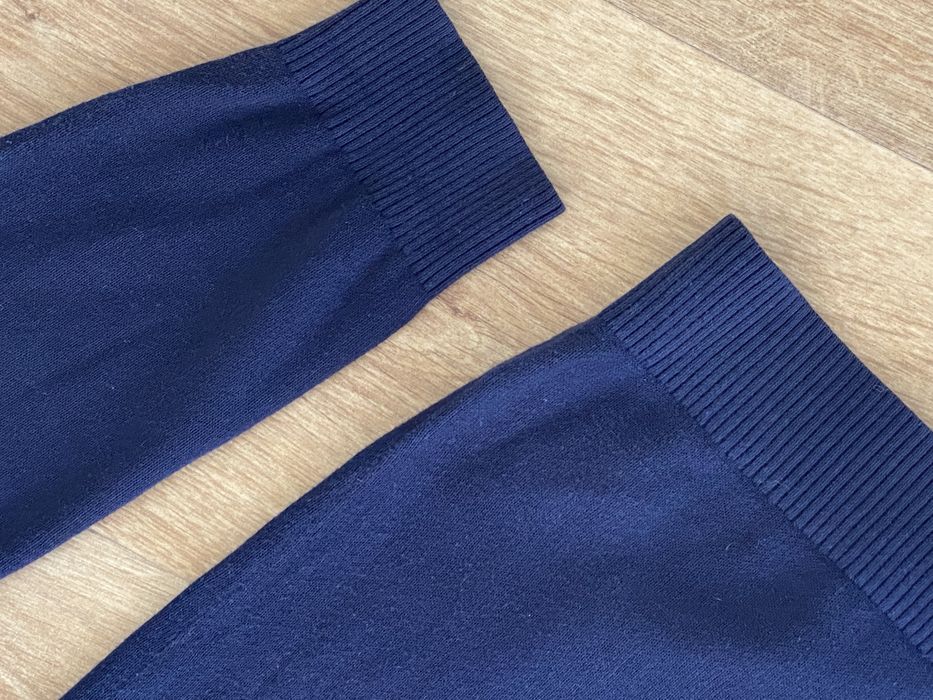 Tommy Hilfiger M sweter męski granat bawełna