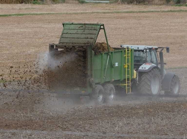 rozworzenie obornika, wywóz