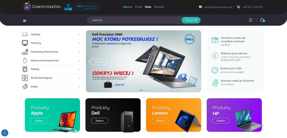 Strona internetowa dla Twojej firmy- Wordpress --> od 330 zł FV