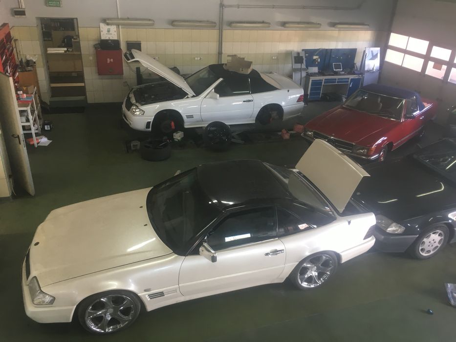 Mercedes sl 129 silnik 3.0 24v