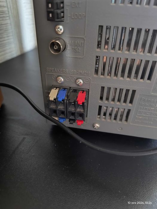 Wieża Panasonic SA-PM21 z kolumnami