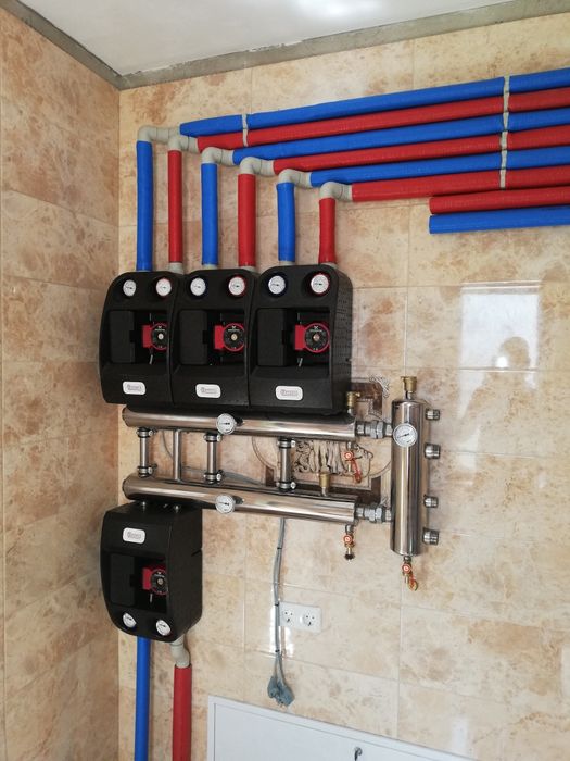 Услуги сантехника. Монтаж систем отопления,канализации, сантехнік