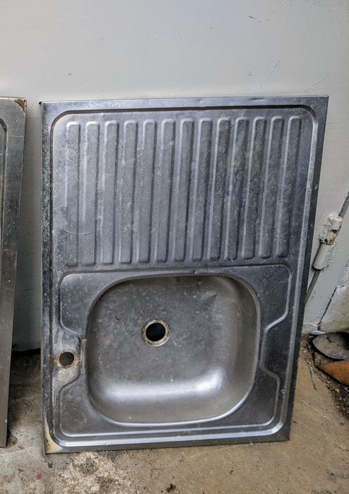 Мойки,Столешница из нержавейки