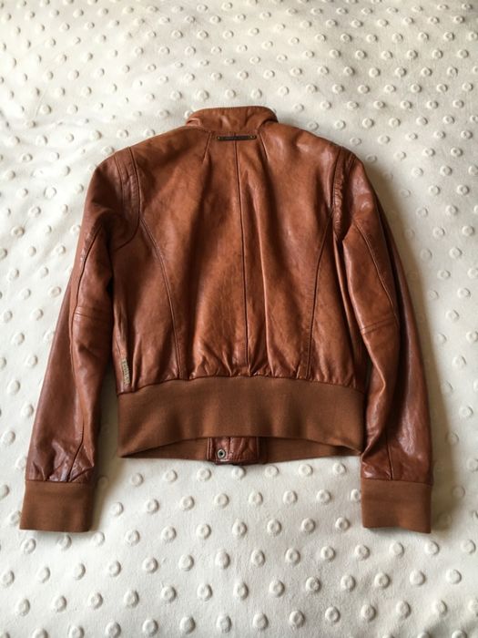 Kurtka skórzana Armani Jeans, rozmiar 42