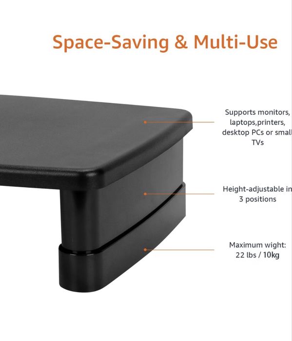 Suporte de mesa ajustavel Amazon basic