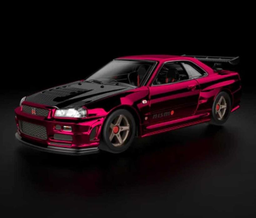 Dla Ciebie wszystko - hot wheels nissan skyline gt r r34 - w