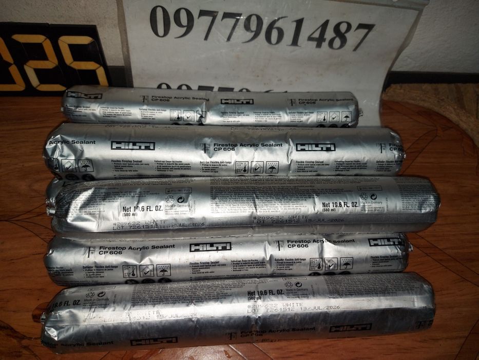 Противопожарный акриловый герметик СР 606 HILTI