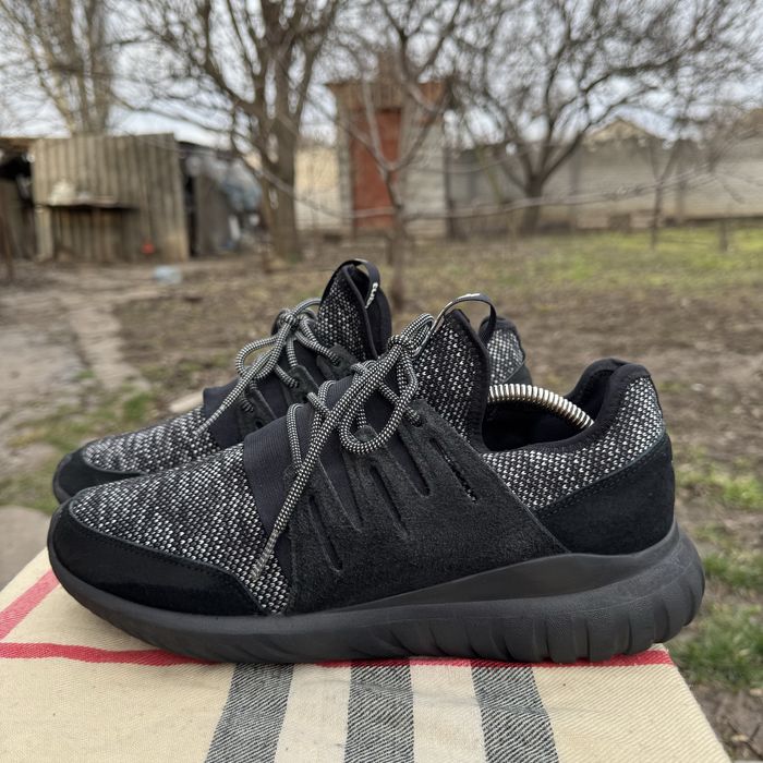 Кроссовки Adidas Tubular Radial Black/Grey, 43 размер, Оригинал, Кросівки