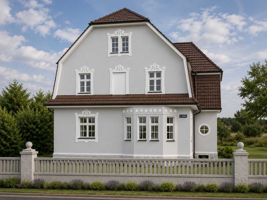 Przedwojenna Willa / Dom z 1936 r. – 220 m², 11 arów, Lubsza