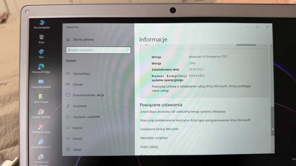 Laptop 13,3″ – Intel Celeron N3450 • 6 GB RAM • 64 GB SSD • Windows