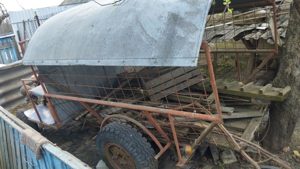 Трактор саморобний