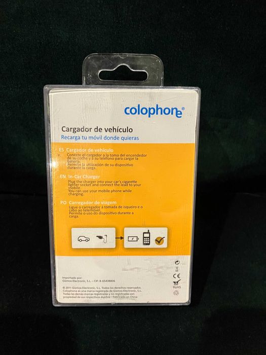 Carregador de viagem com cabo Micro-USB