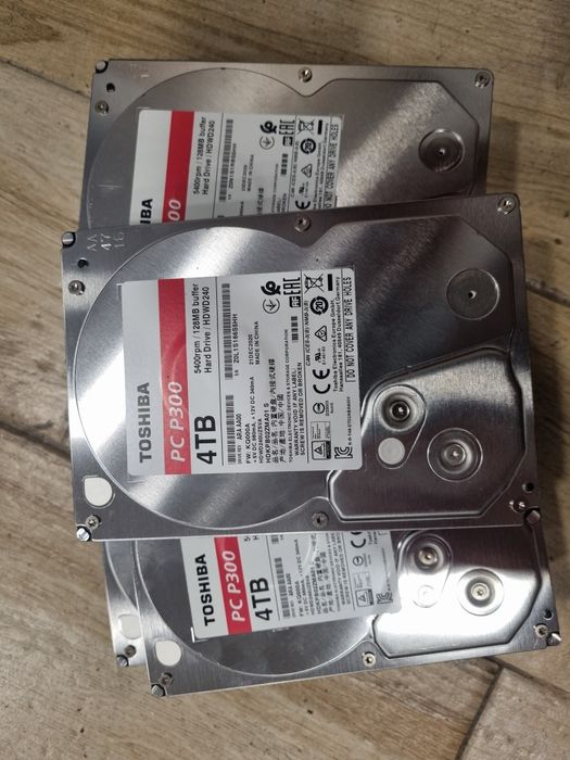 Dyski HDD 4TB - kilkadziesiąt sztuk