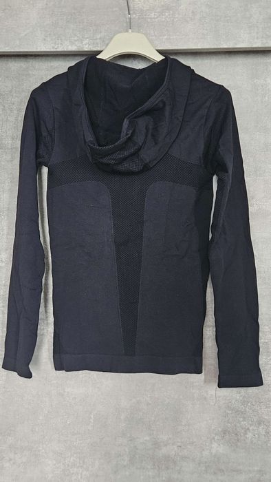 granatowa bluza z kapturem S