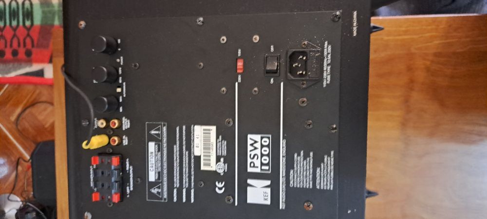 Set 5.1 colunas Kef vintage