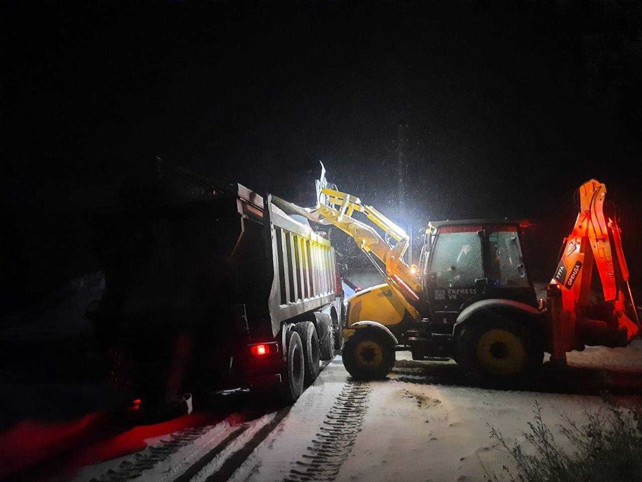 Прибирання, вивіз СНІГУ спецтехнікою | послуги Екскаватора → Київ +обл