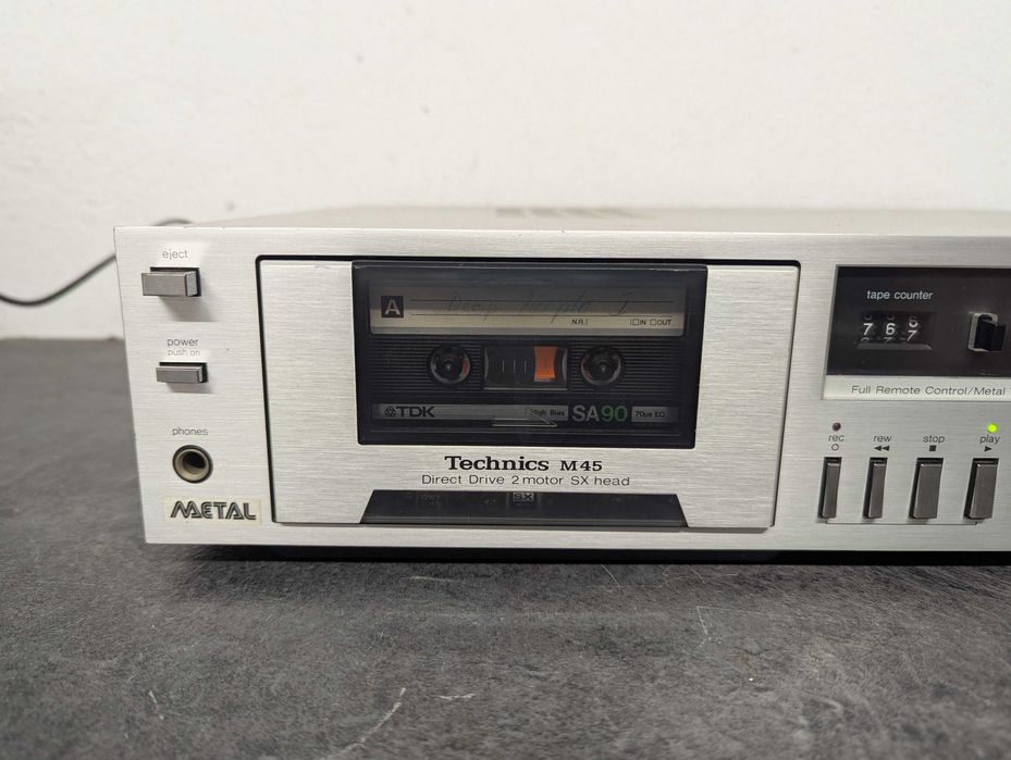 Касетна декаTechnics RS-M 45. Direct Drive. 2 двигуни. SX head.
