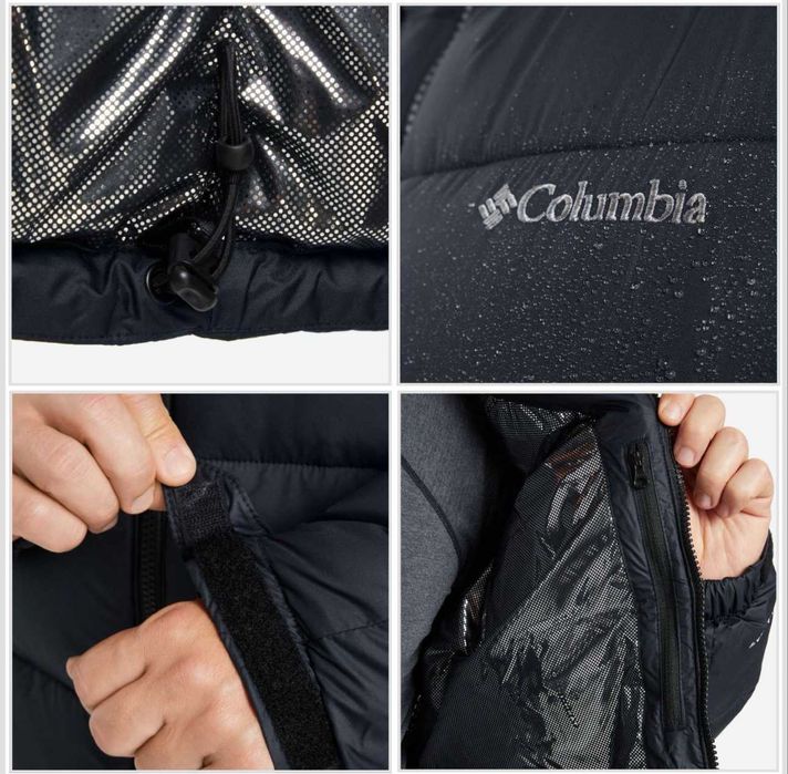 Чоловіча зимова куртка Columbia Pike Lake hooded, XL, ХXL коламб