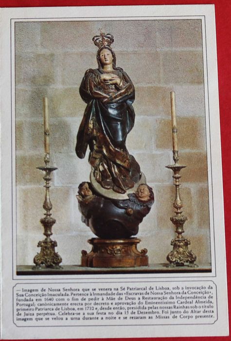 D. Maria Francisca Duquesa Bragança, pagela falecimento 1968 (Reserva ORP)