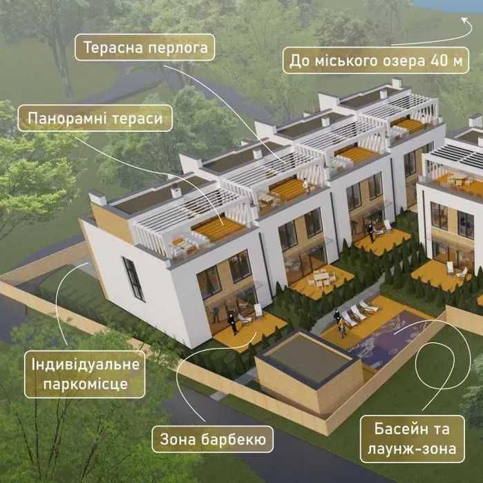 Елітний Таунхаус біля міського озера - 173м2 - Widok 5