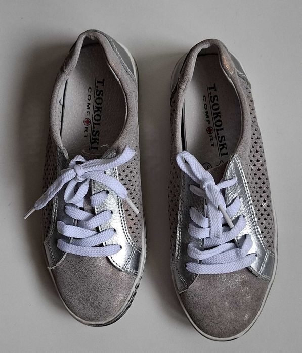 Skórzane buty rozmiar 37